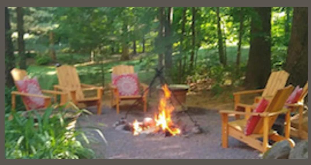 Bed And Breakfast Suite At The Wooded Retreat Pine City Exteriör bild